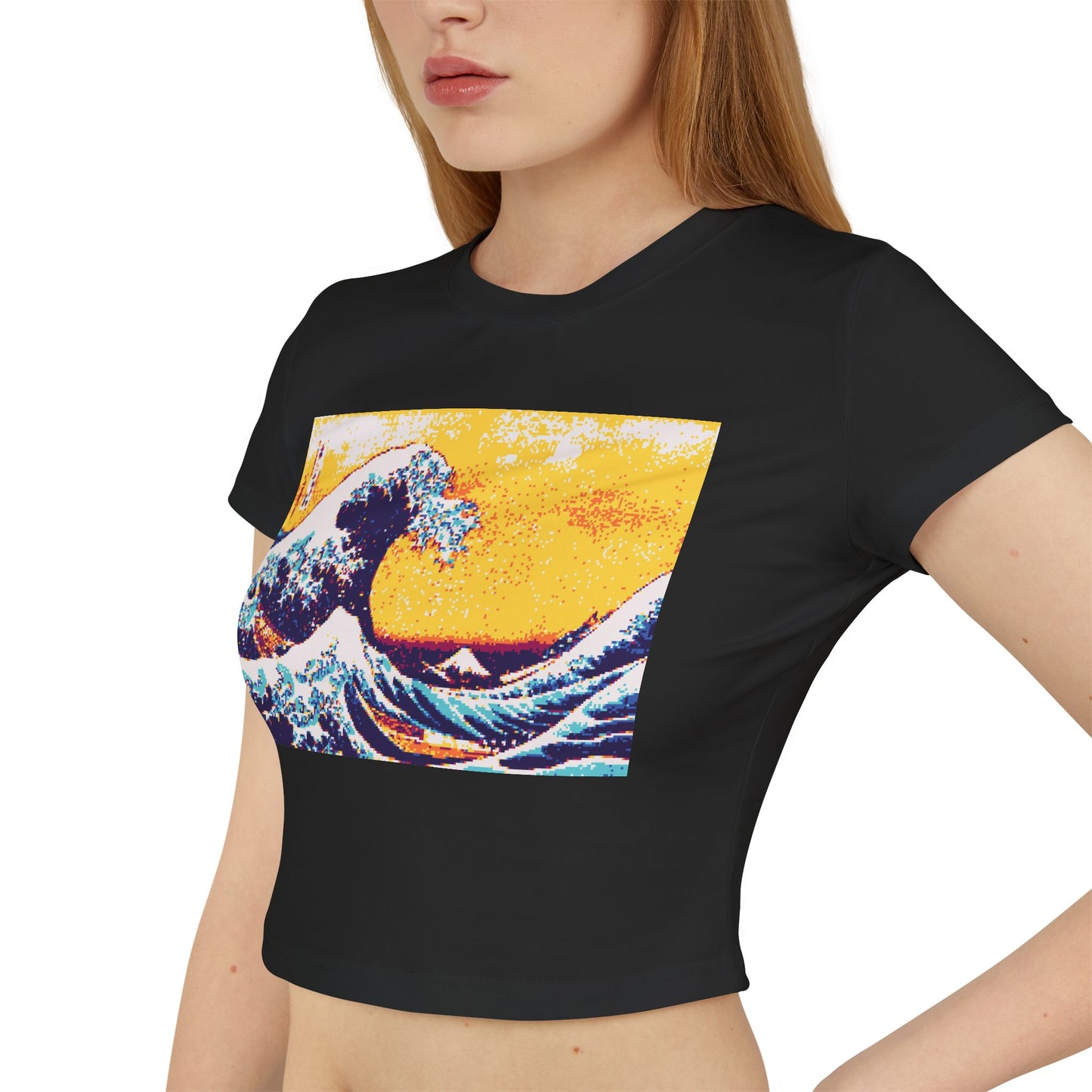 8bit Wave Baby Tee