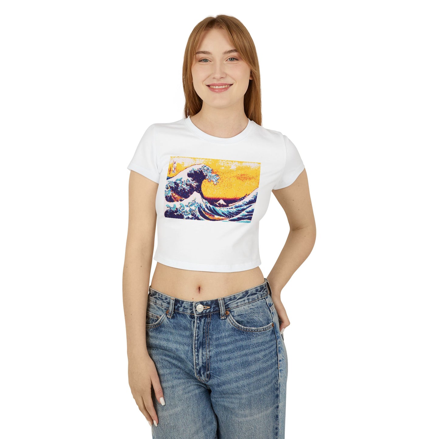 8bit Wave Baby Tee