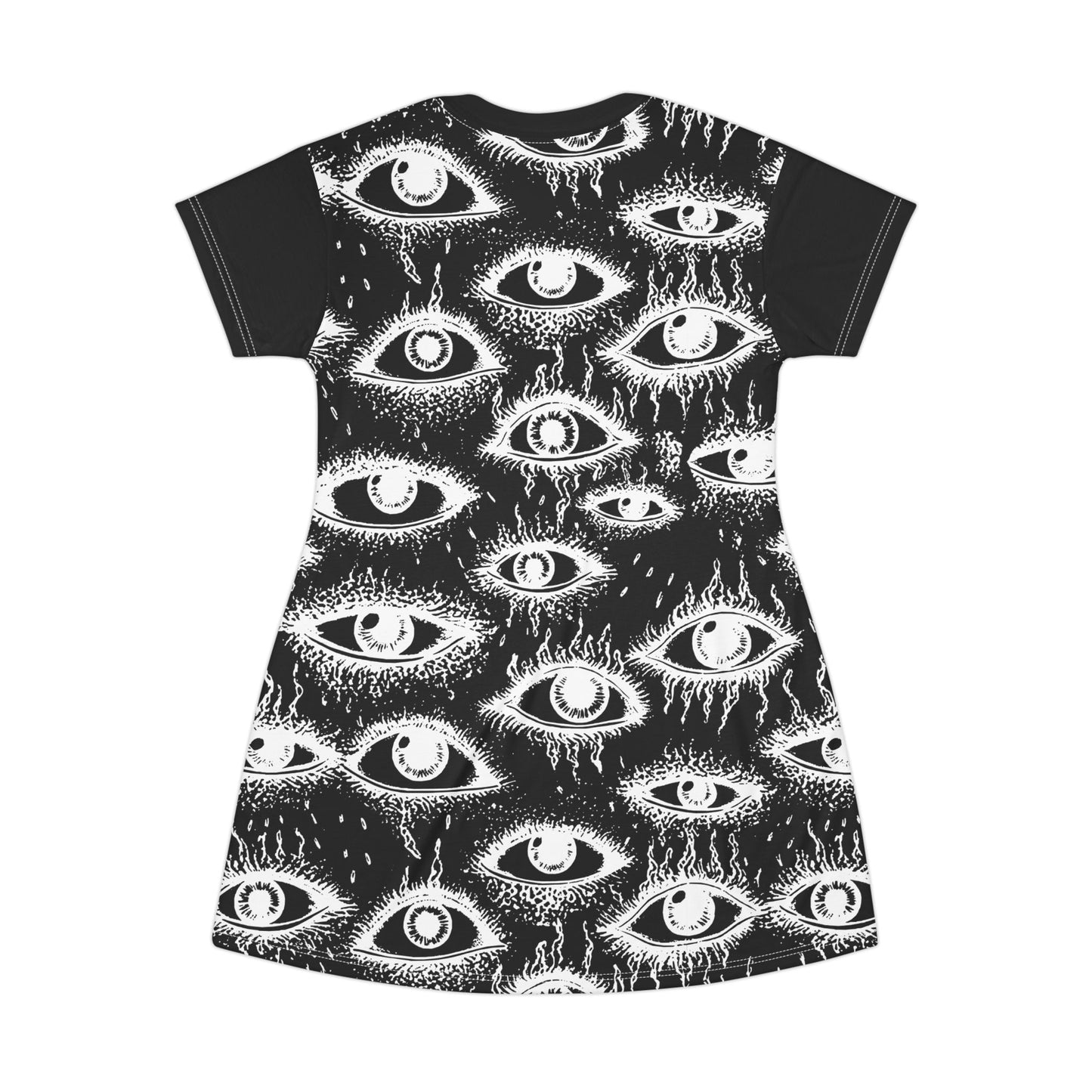 Weirdy Eye Goth T-Dress