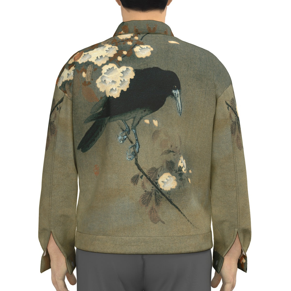 Raven On Your Shoulder Shirt Jacket