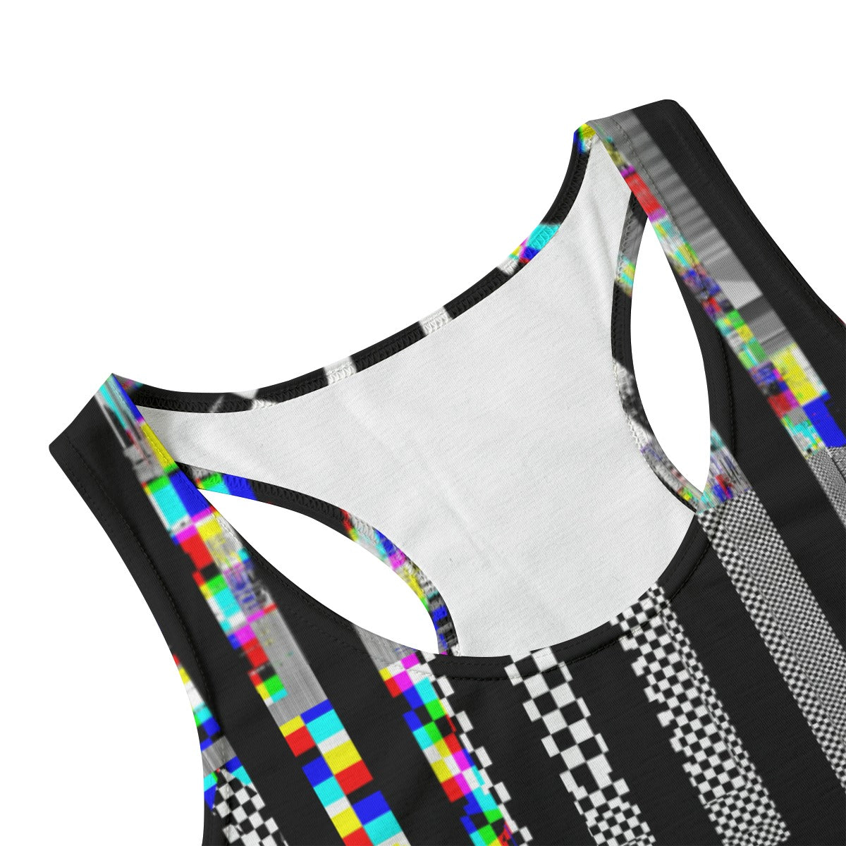 Glitch Stripe Tank Top