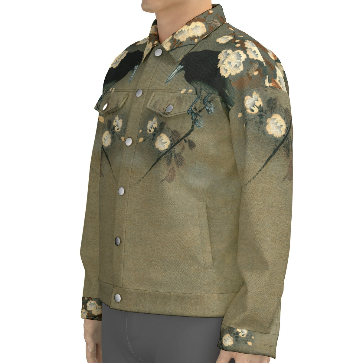 Raven On Your Shoulder Shirt Jacket