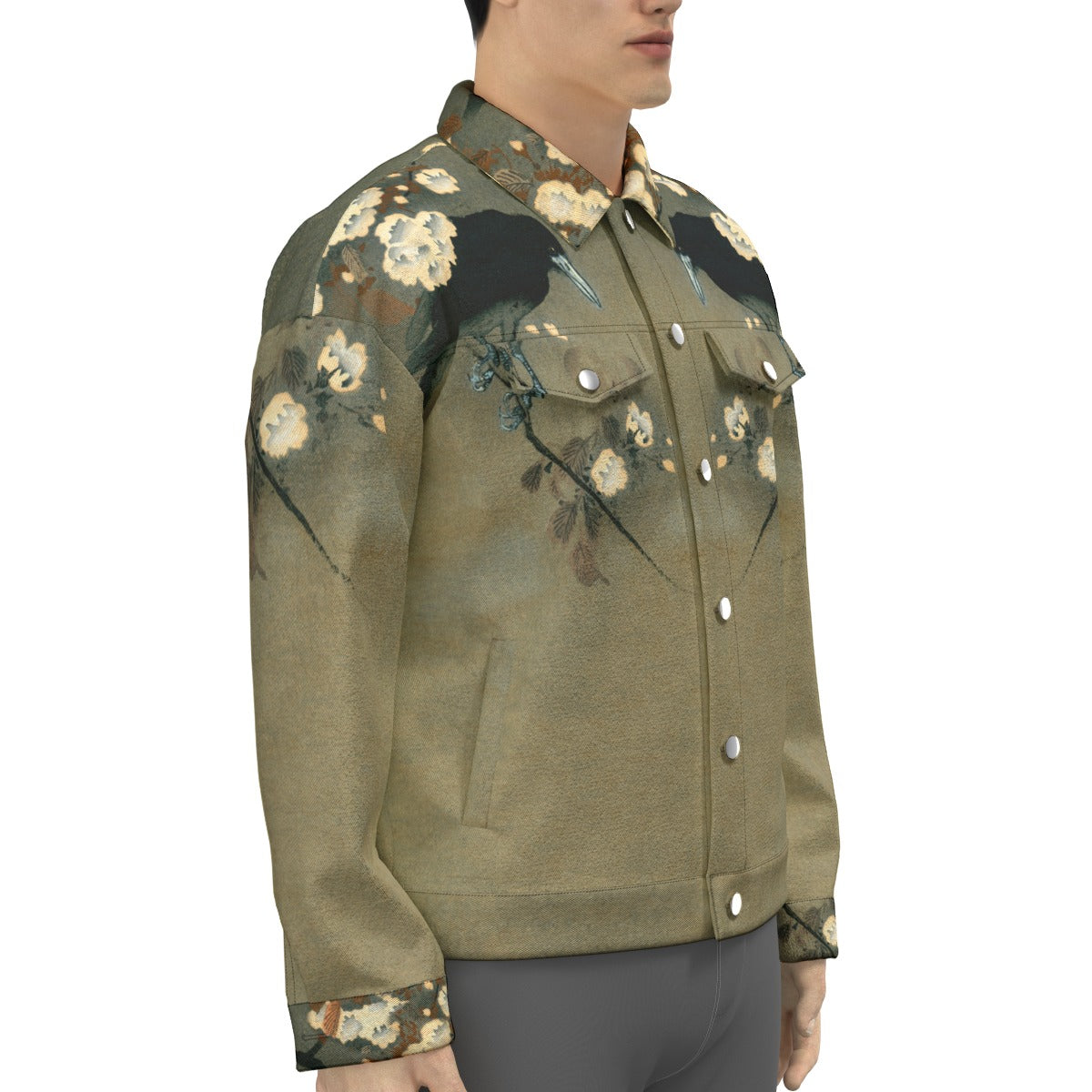 Raven On Your Shoulder Shirt Jacket