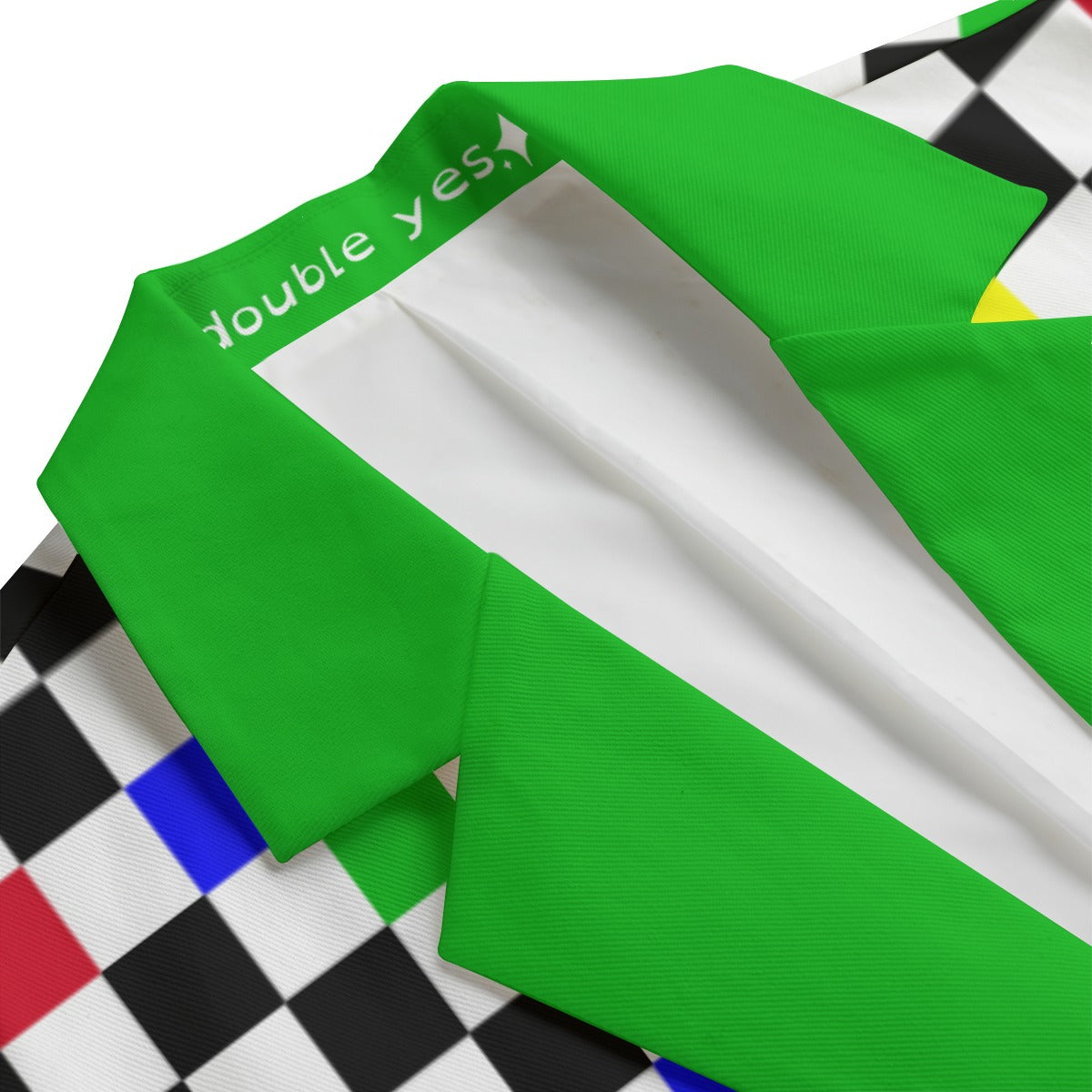 Froggy Checker Kidcore Blazer