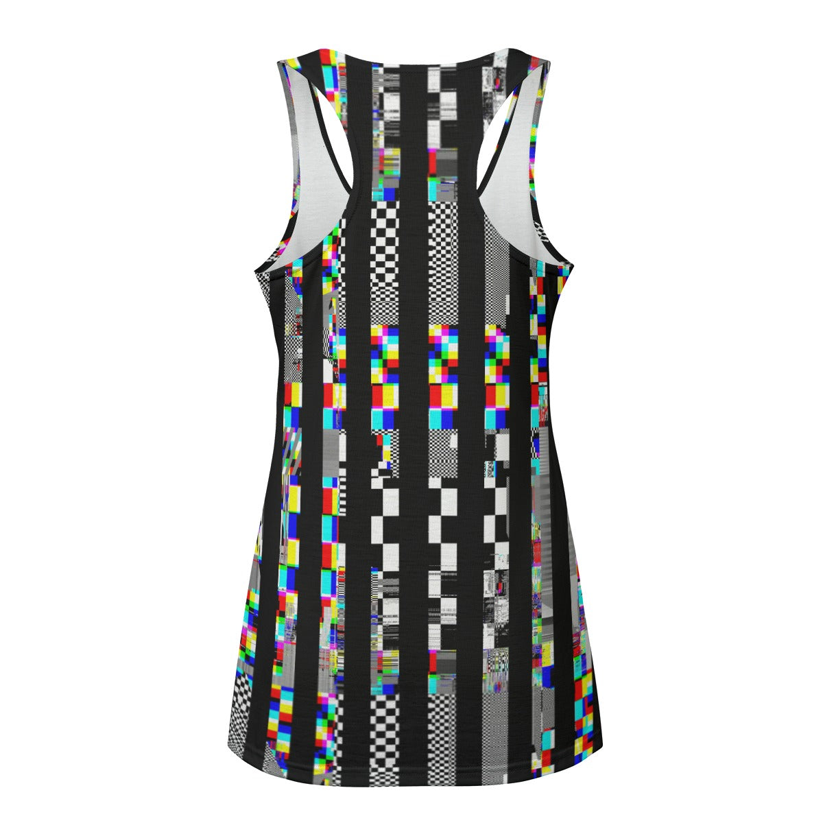 Glitch Stripe Tank Top