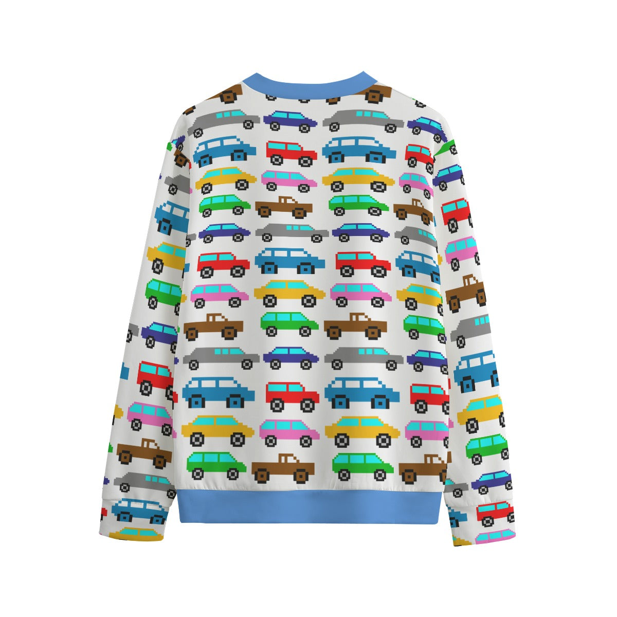 Happy Pixel Cars Sweatshirt