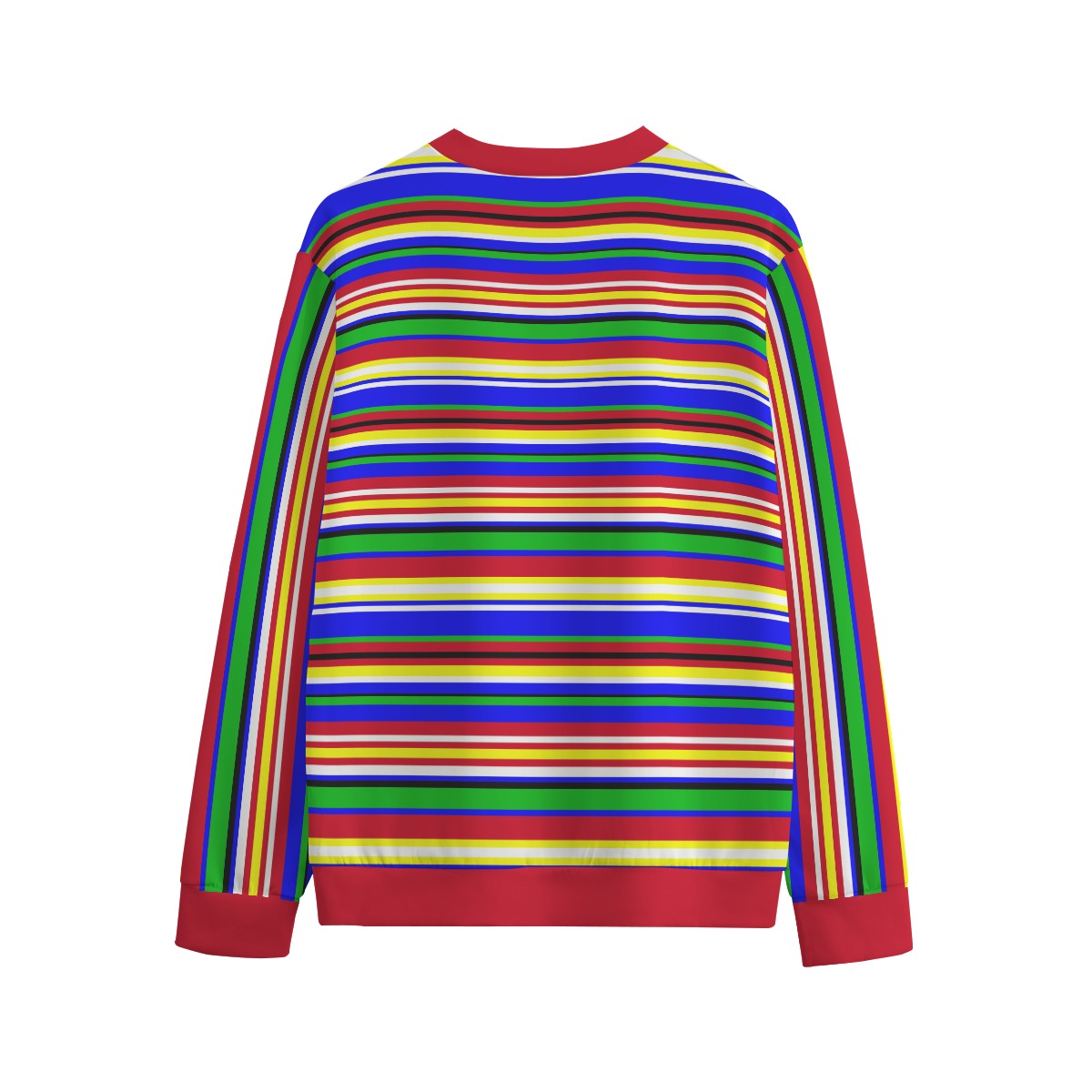 Happy Stripes Clowncore Sweatshirt