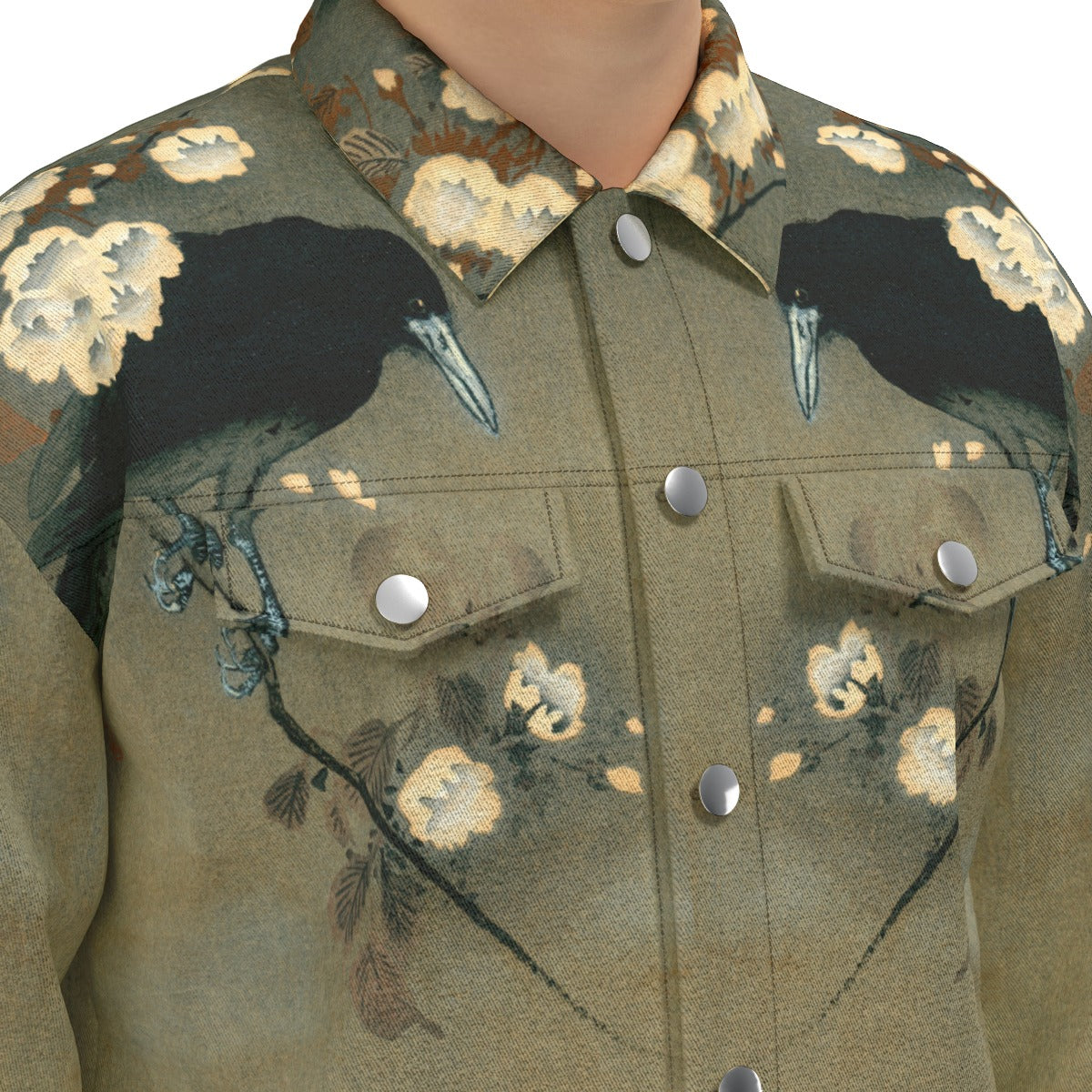 Raven On Your Shoulder Shirt Jacket