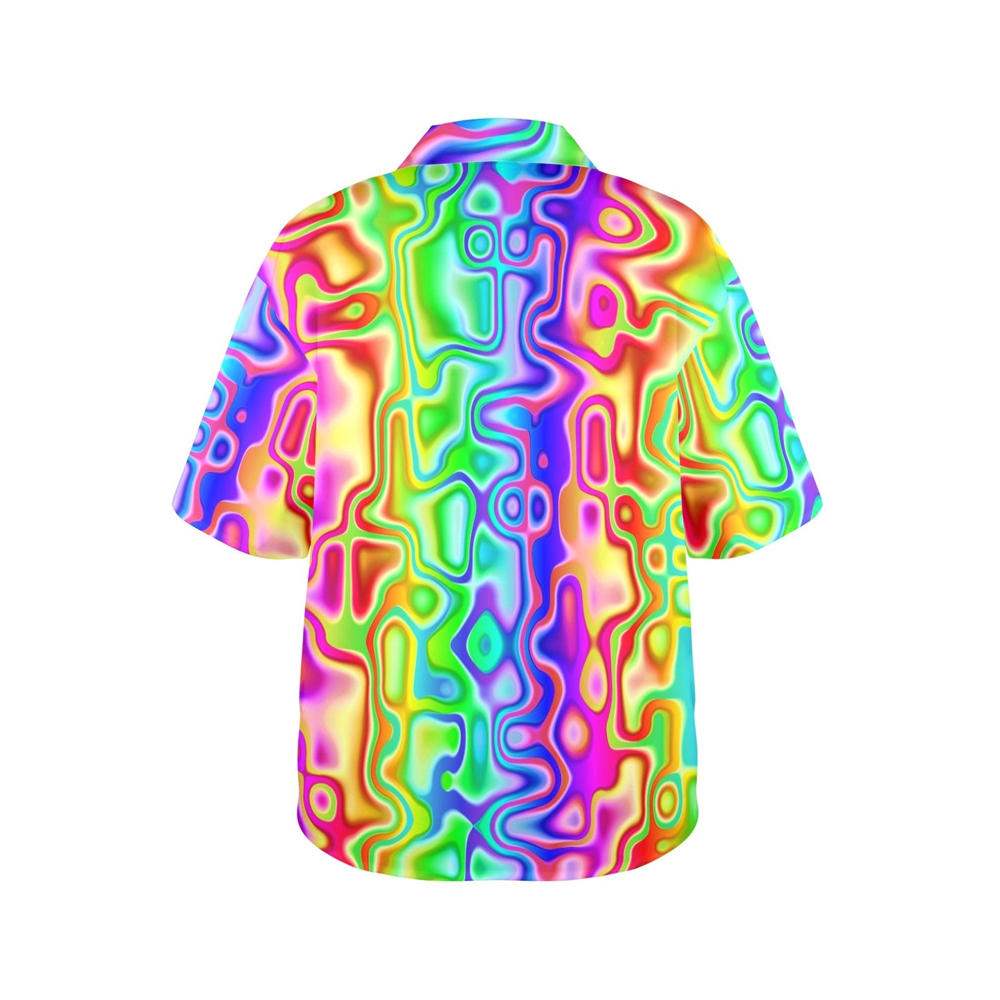 Cyber Rainbow Funky Blouse