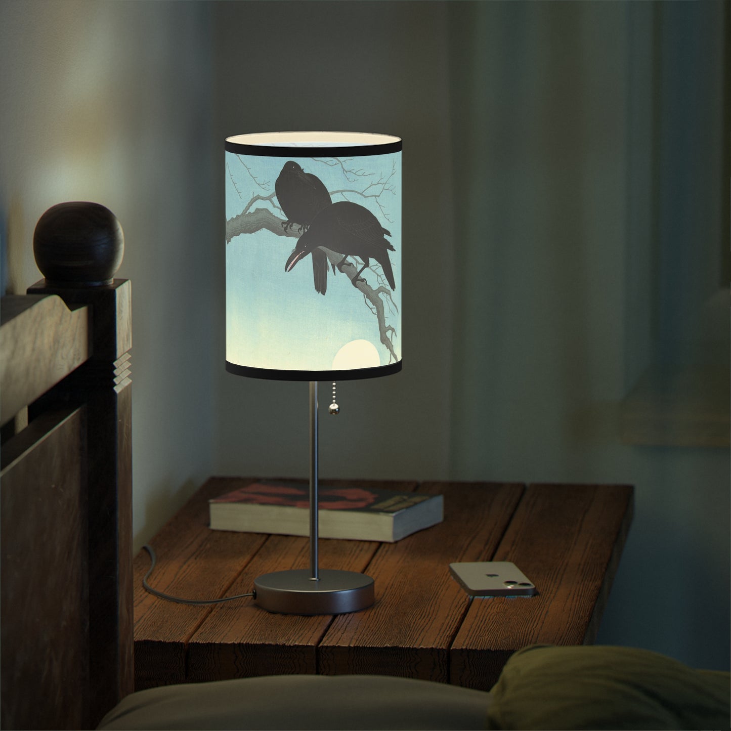 Lámpara de mesa Japandi Crow