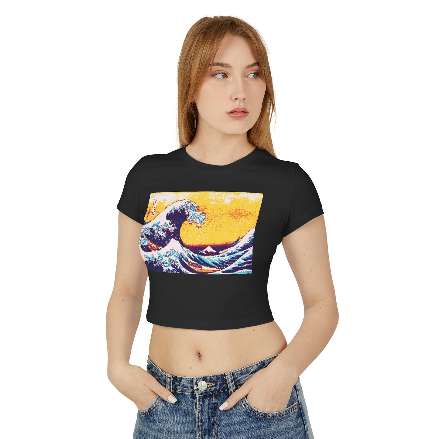 8bit Wave Baby Tee