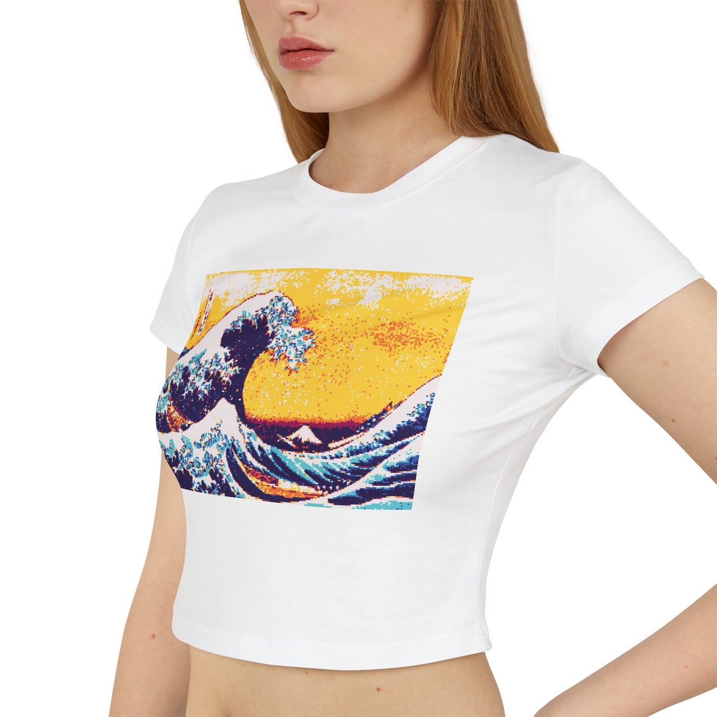 8bit Wave Baby Tee