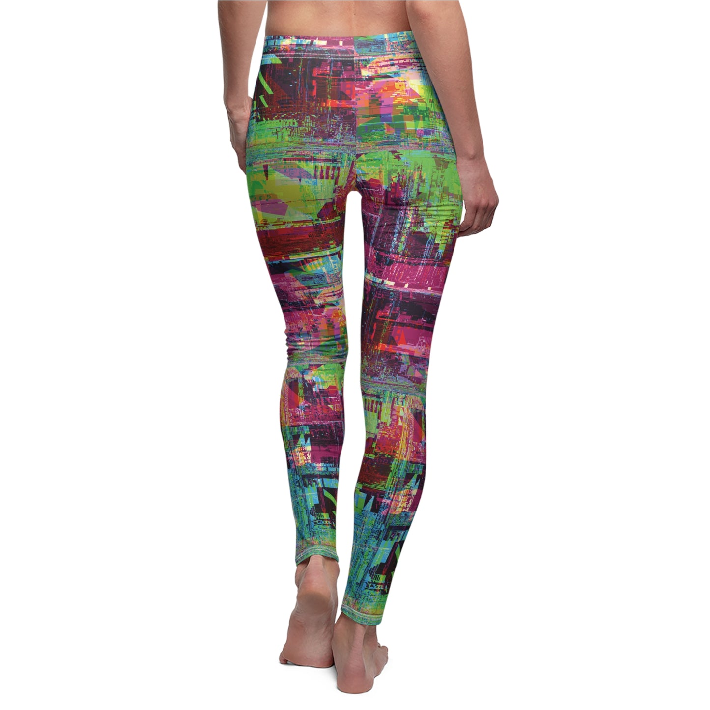 Glitchscape Leggings