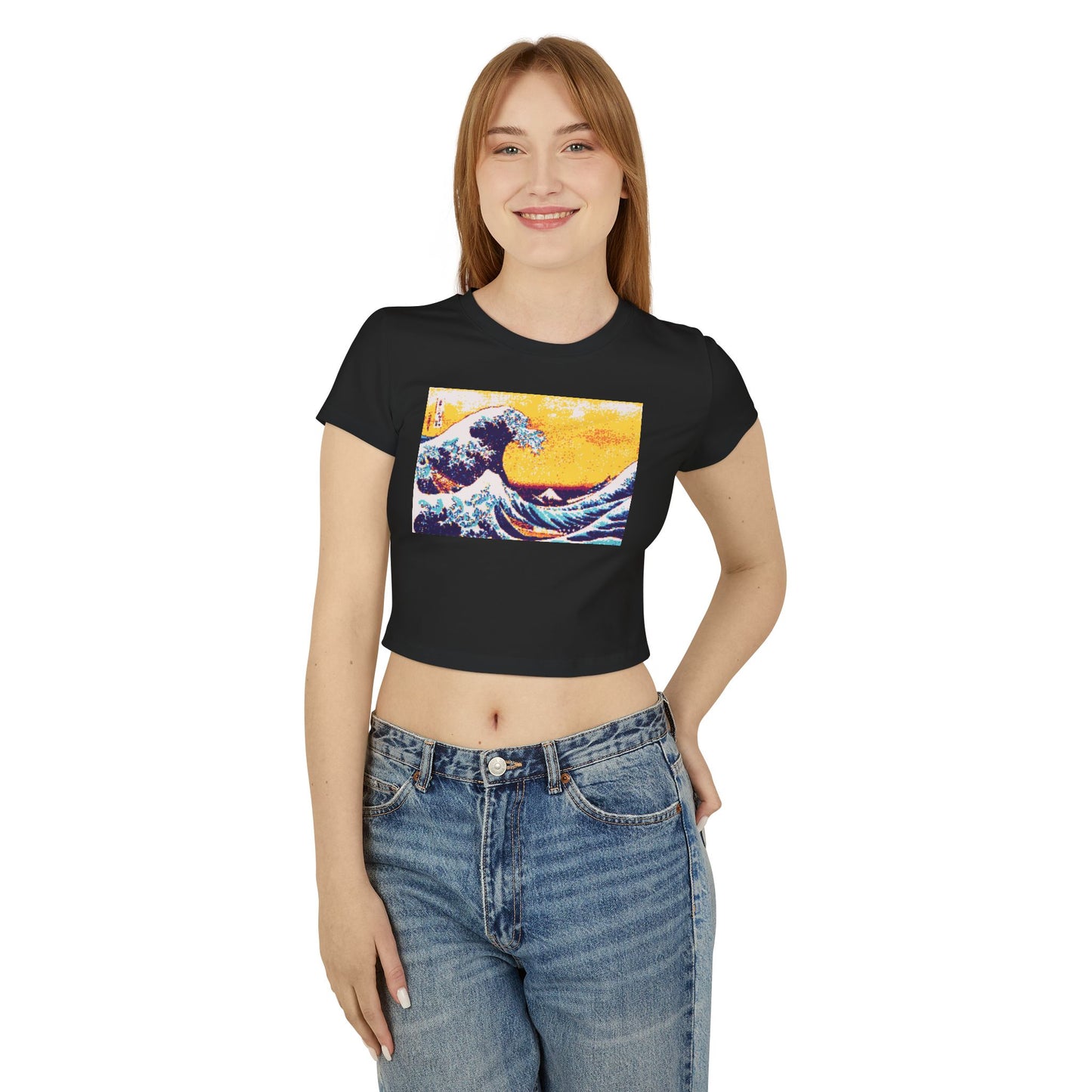 8bit Wave Baby Tee