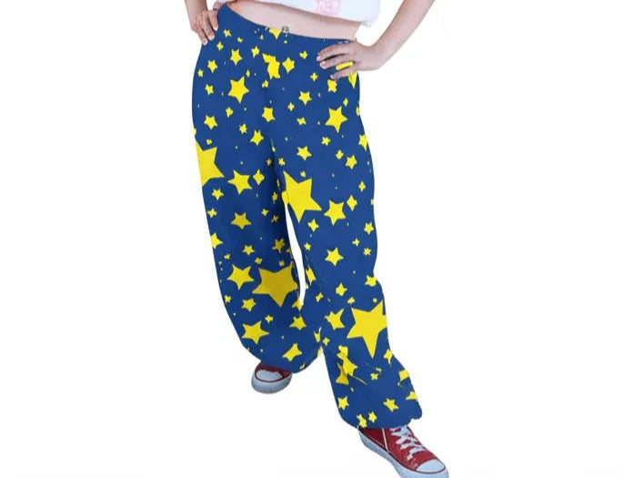 Night Stardust Baggy PJ Pants--Made in USA