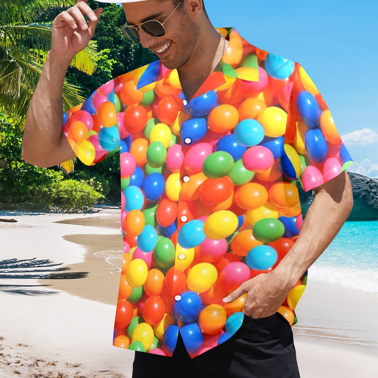 Balloonatic Bowling Shirt-USA-made