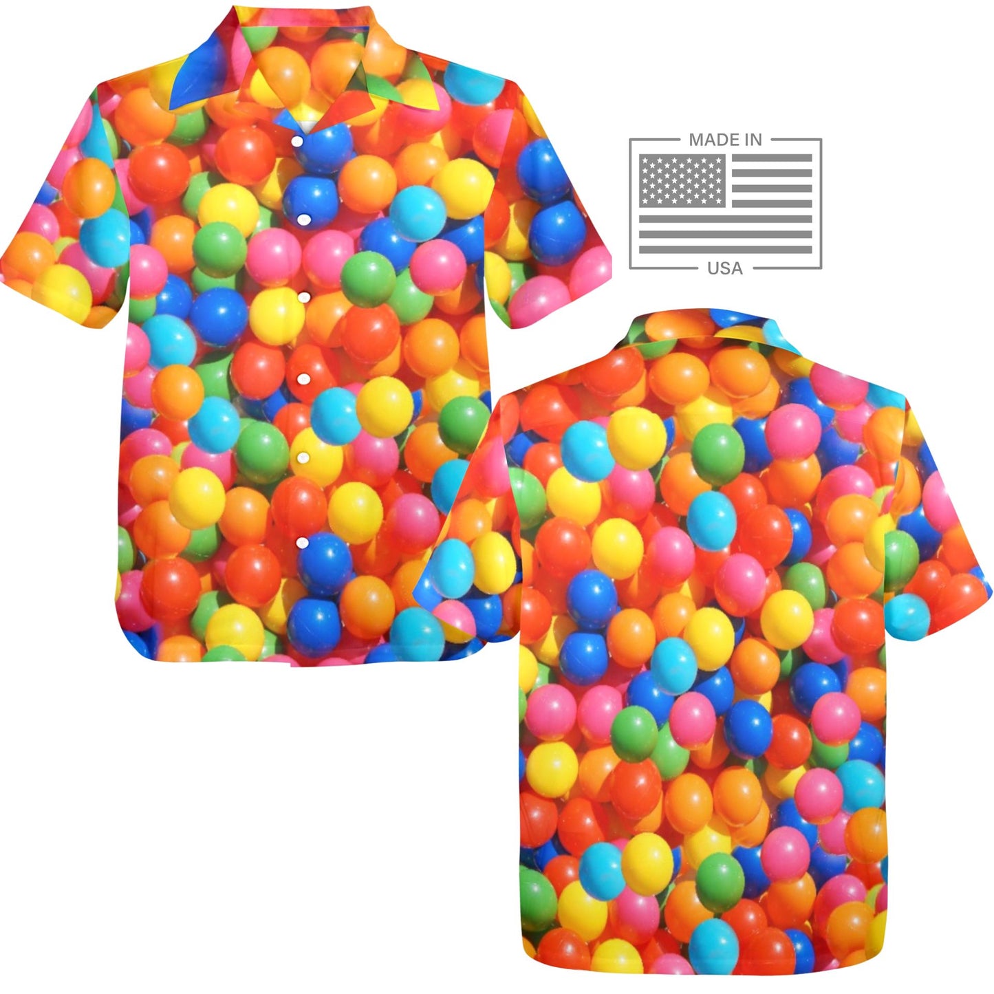 Balloonatic Bowling Shirt-USA-made