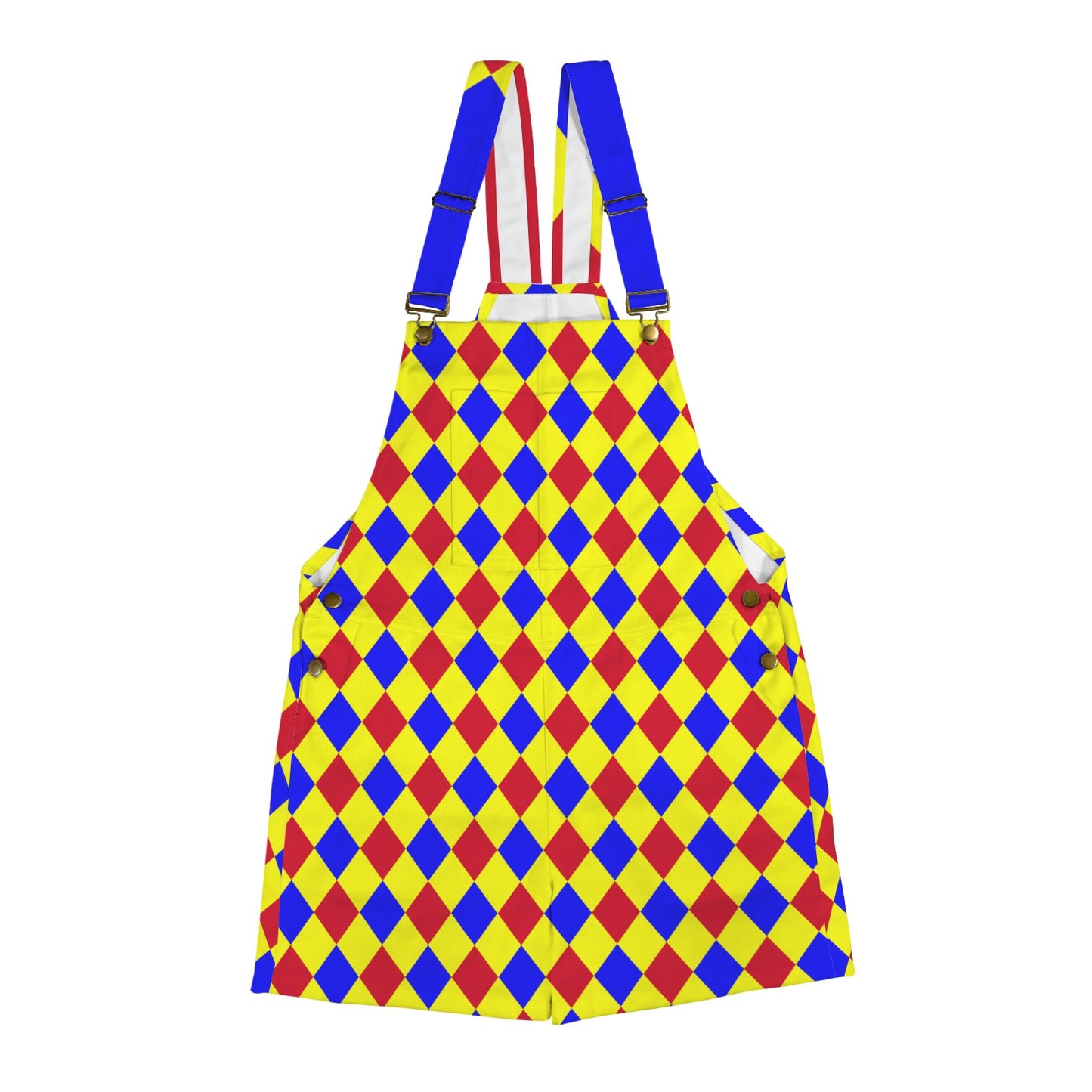 Karneval Chaos kurze Latzhose