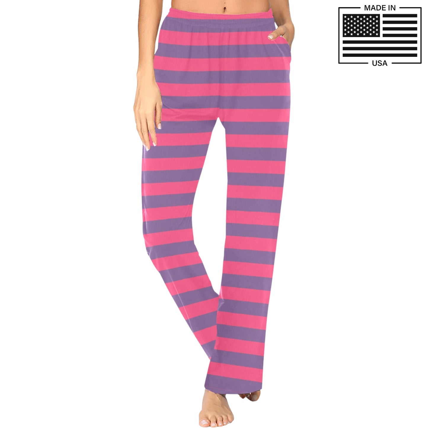 Cheshire Cat Stripe PJ Pants
