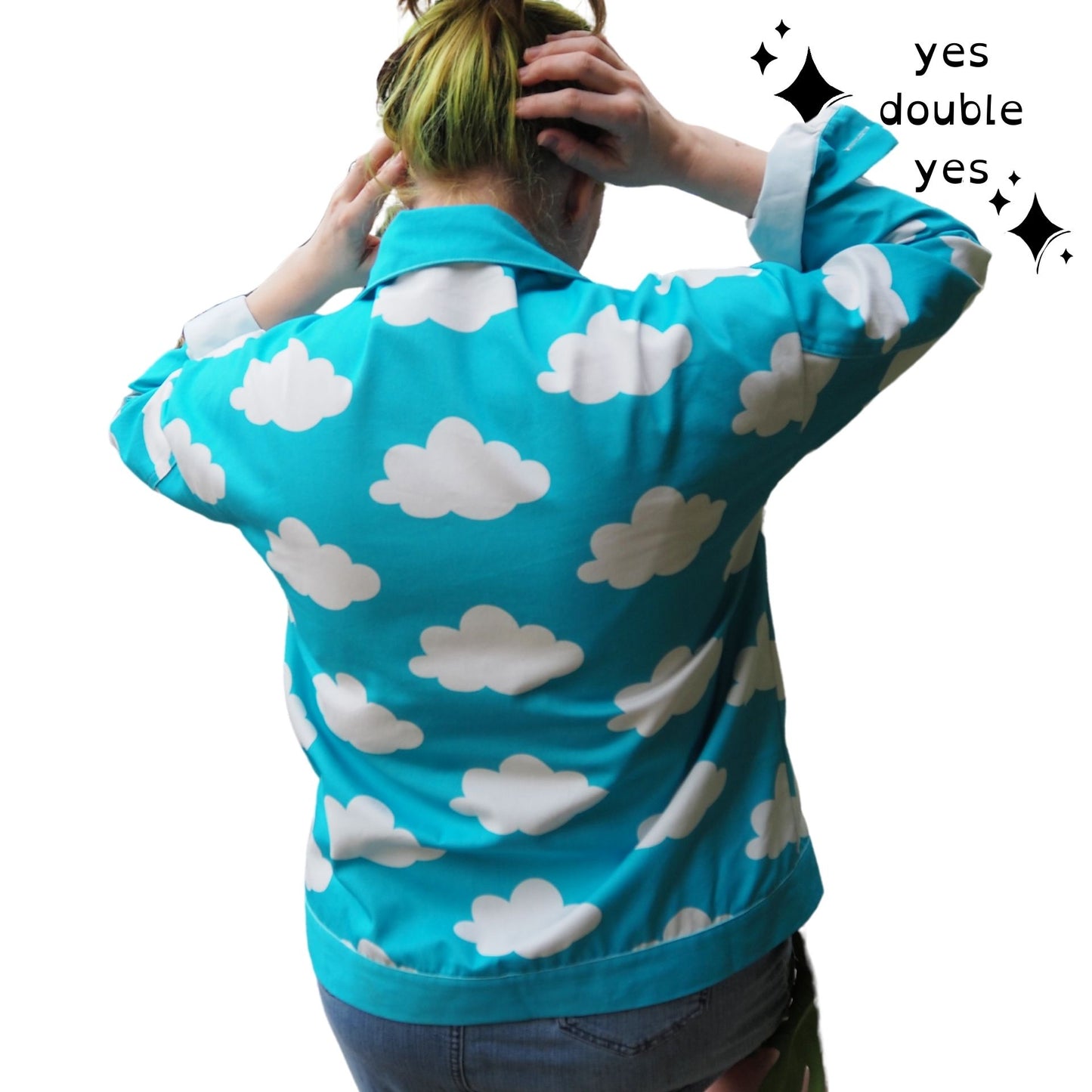 Cloudy Heaven Shirt Jacket
