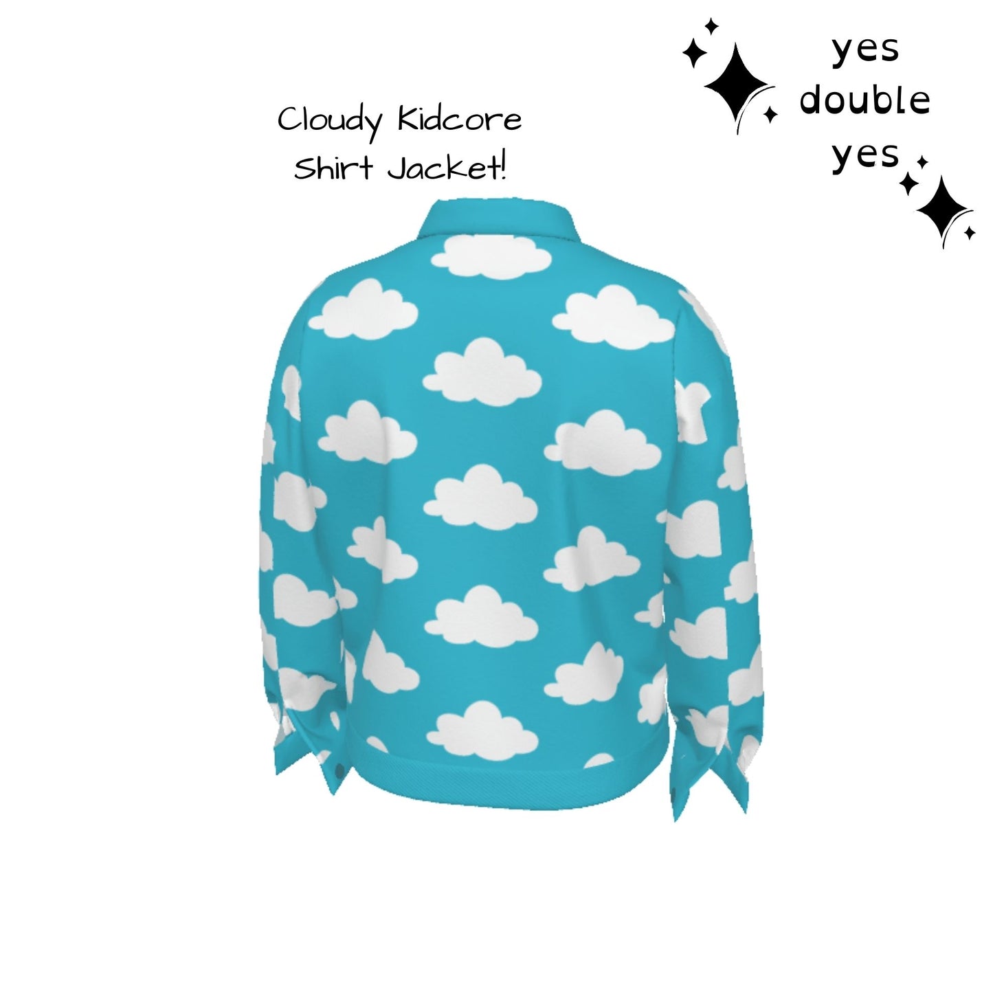 Cloudy Heaven Shirt Jacket