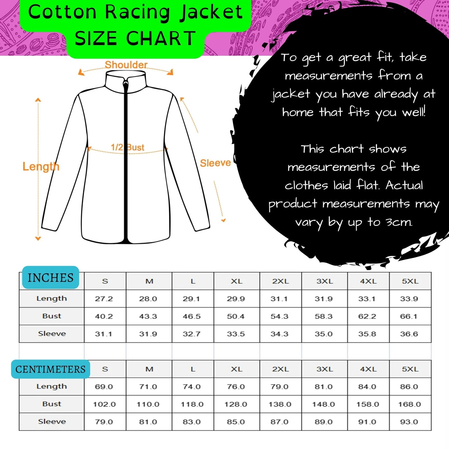 Cyber Swirl Y3K Racing Jacket