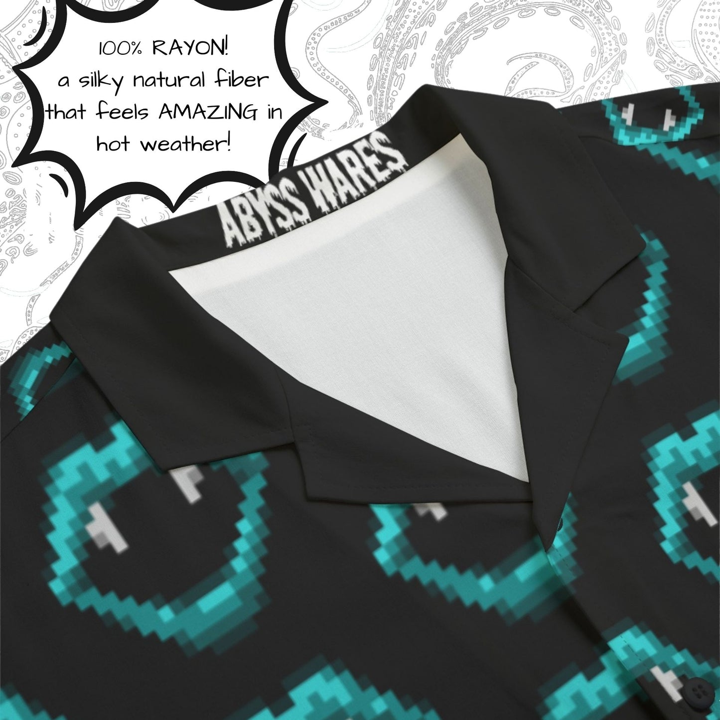 8bit Cyber Fangs Buttondown