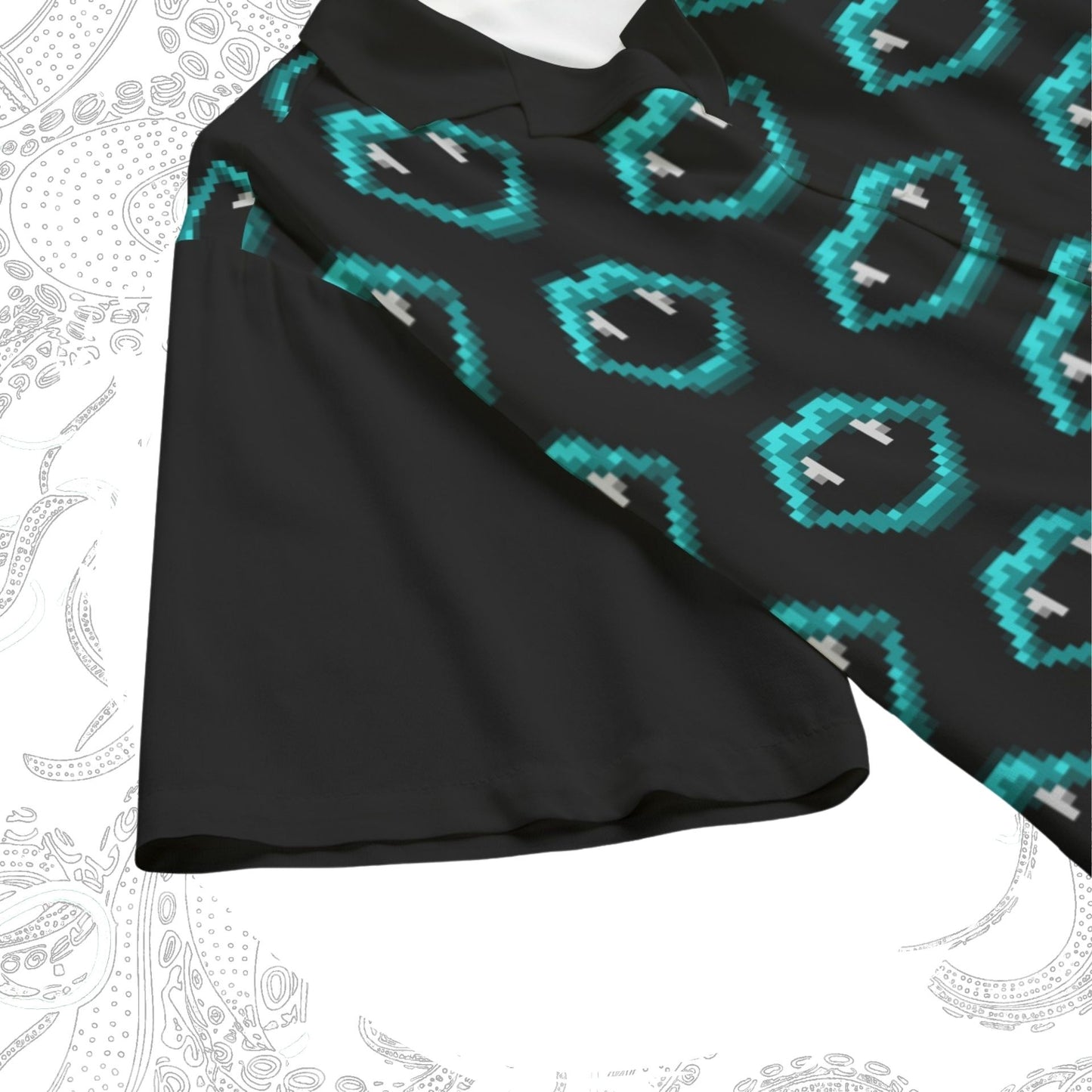 8bit Cyber Fangs Buttondown