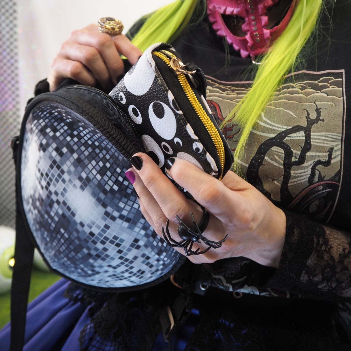 Disco Ball Purse Crossbody Bag