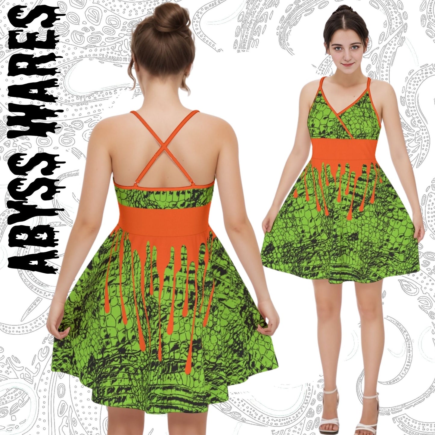 Drip Croc Lizardfolk Sundress