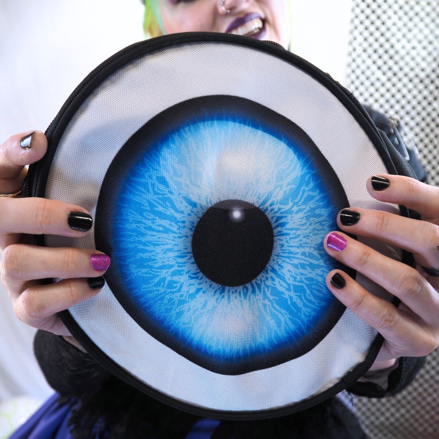 Eyeball Crossbody Bag! Blue Eye Purse