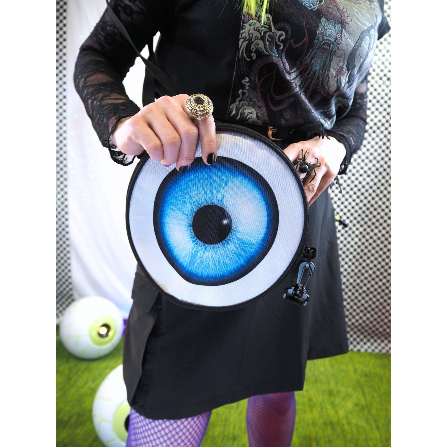 Eyeball Crossbody Bag! Blue Eye Purse