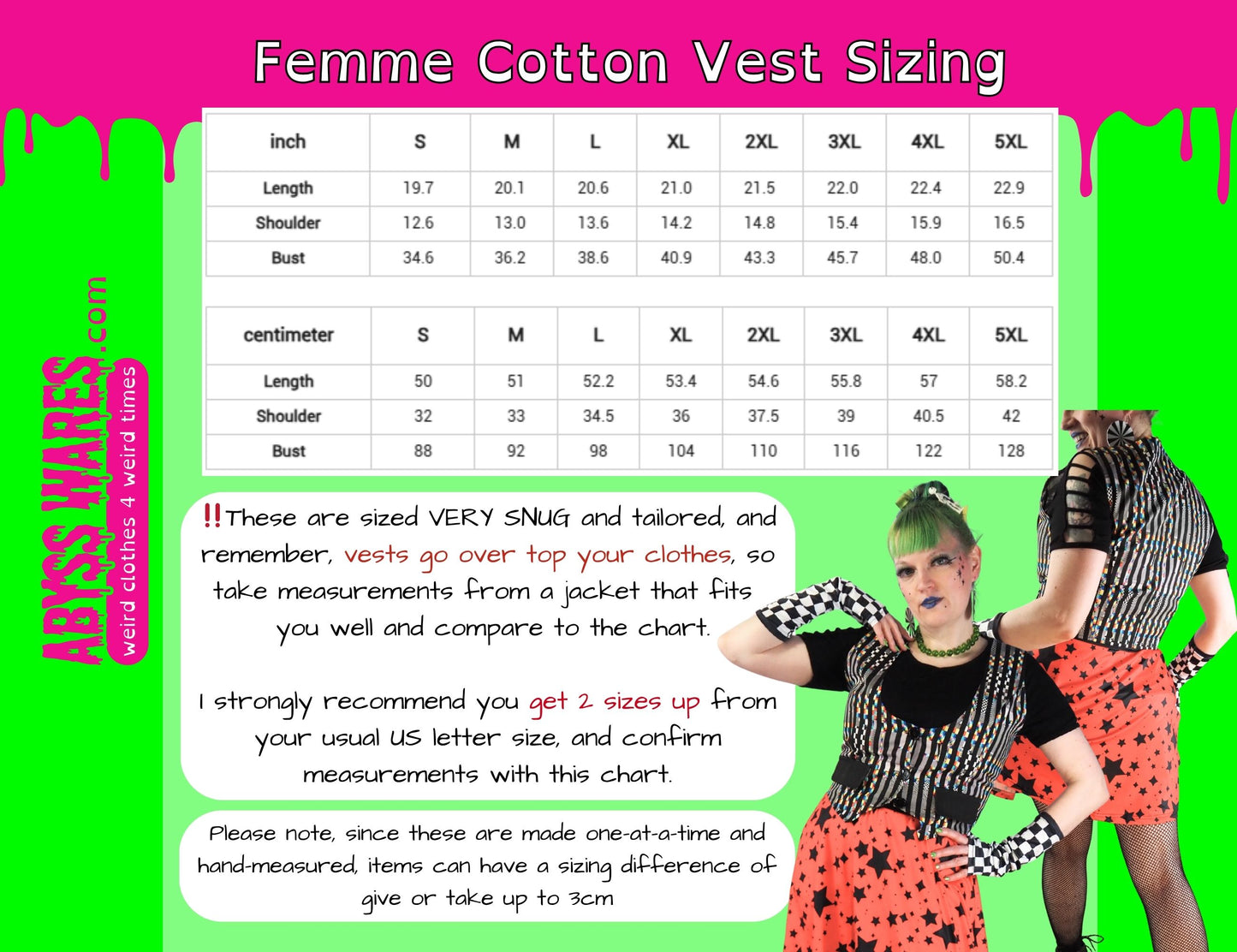 Schwarz-weiße Harlekin-Clownweste für Damen