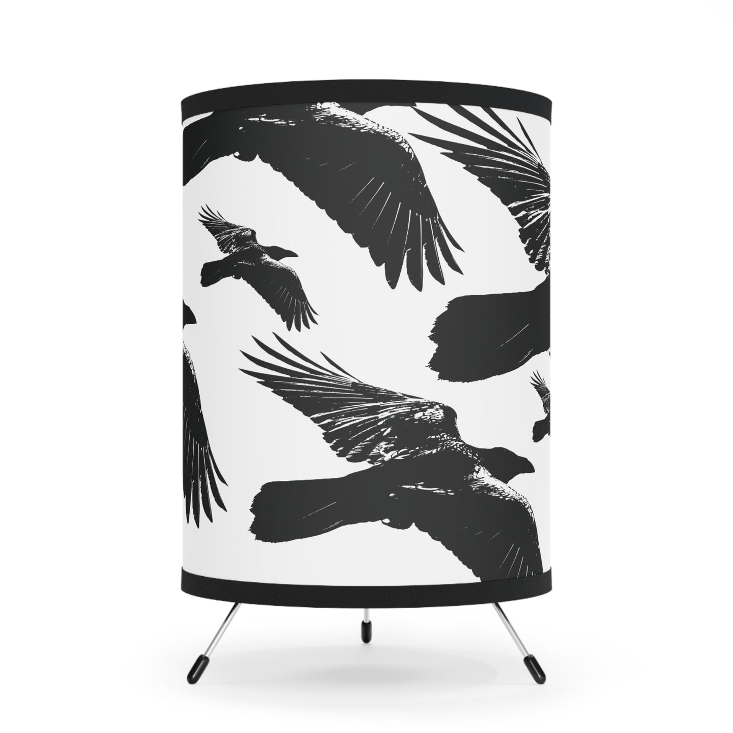 Flying Ravens Table Lamp
