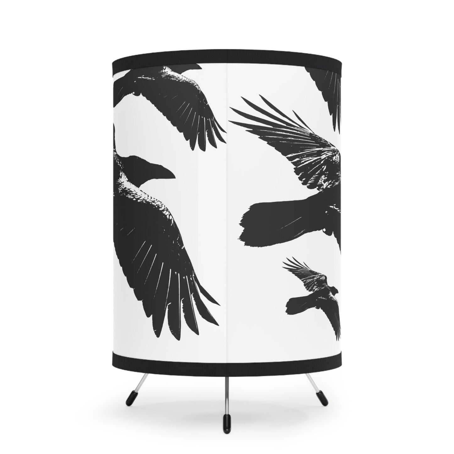Flying Ravens Table Lamp