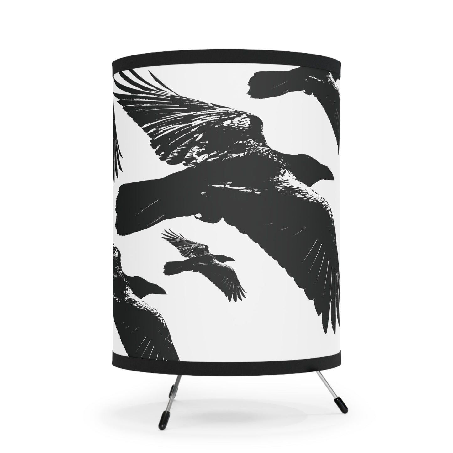 Flying Ravens Table Lamp