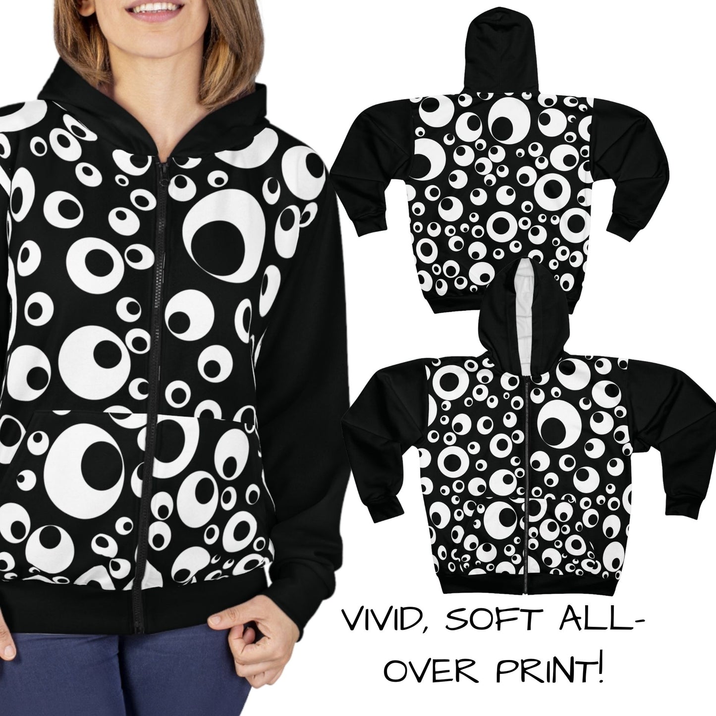 Googly Eyes Everywhere Hoodie