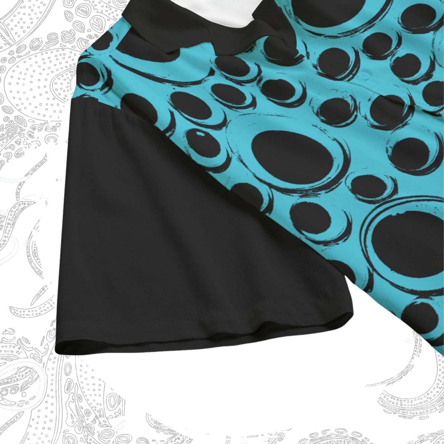 Billie Ocean Eyeballs Bowling Shirt