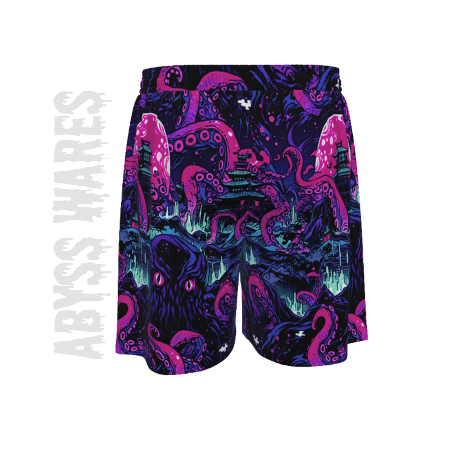 Kraken Invades Tokyo! Gym Shorts
