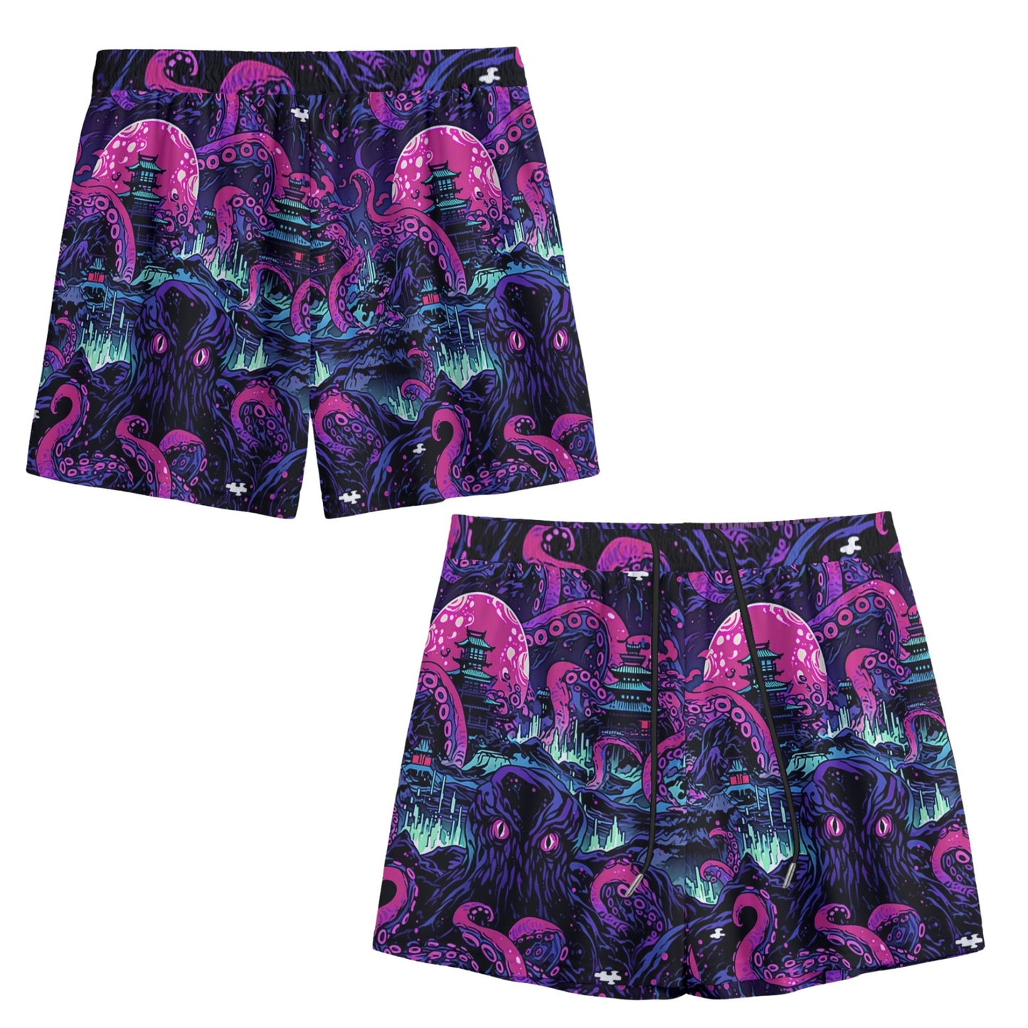Kraken Invades Tokyo! Gym Shorts