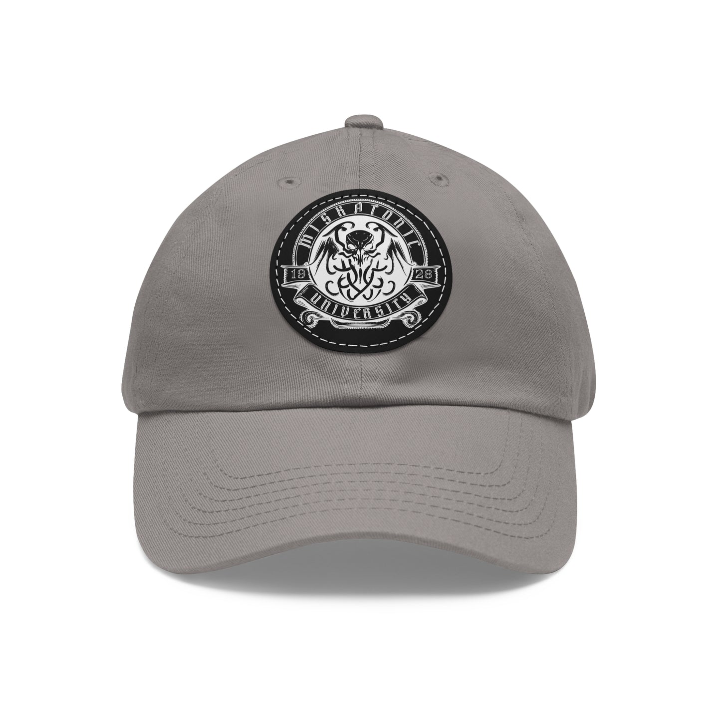 Miskatonic University Cthulhu Baseball Cap in grey