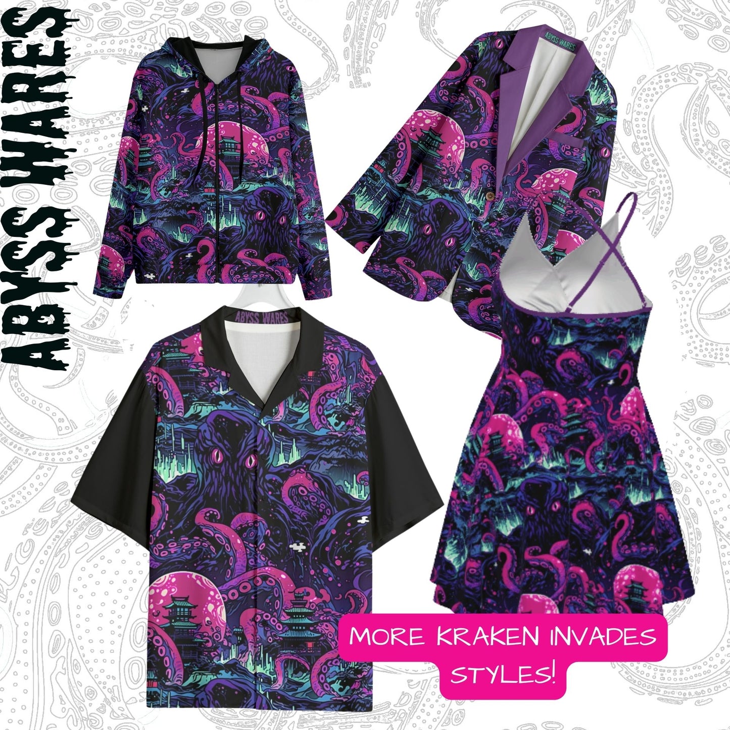 Kraken Invasion Cami Dress