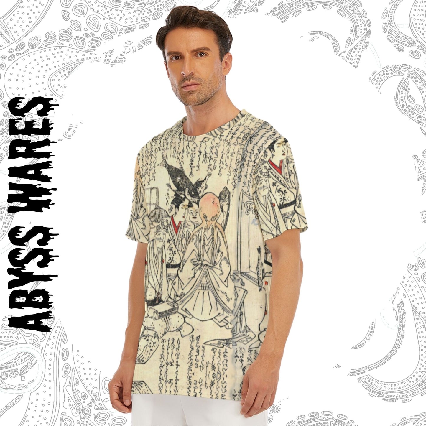 Octopus Man Japanese Streetwear Shirt