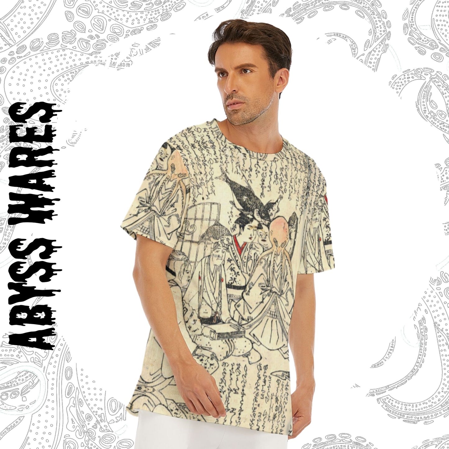 Octopus Man Japanese Streetwear Shirt
