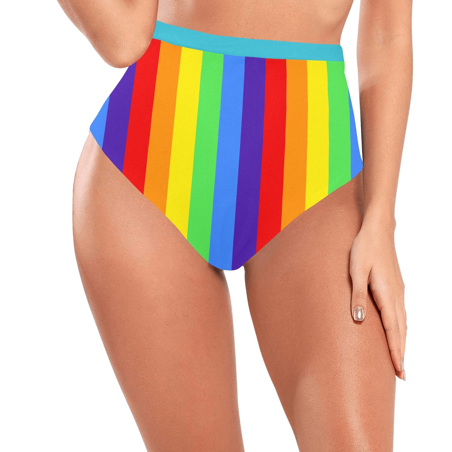 Rainbow Patootie Bikini Bottom Briefs