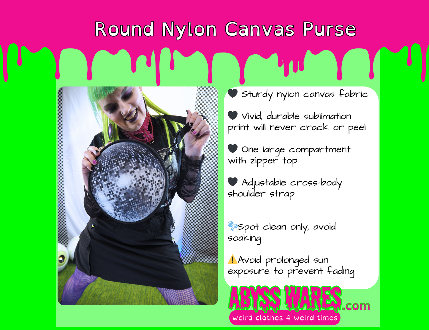 Disco Ball Purse Crossbody Bag