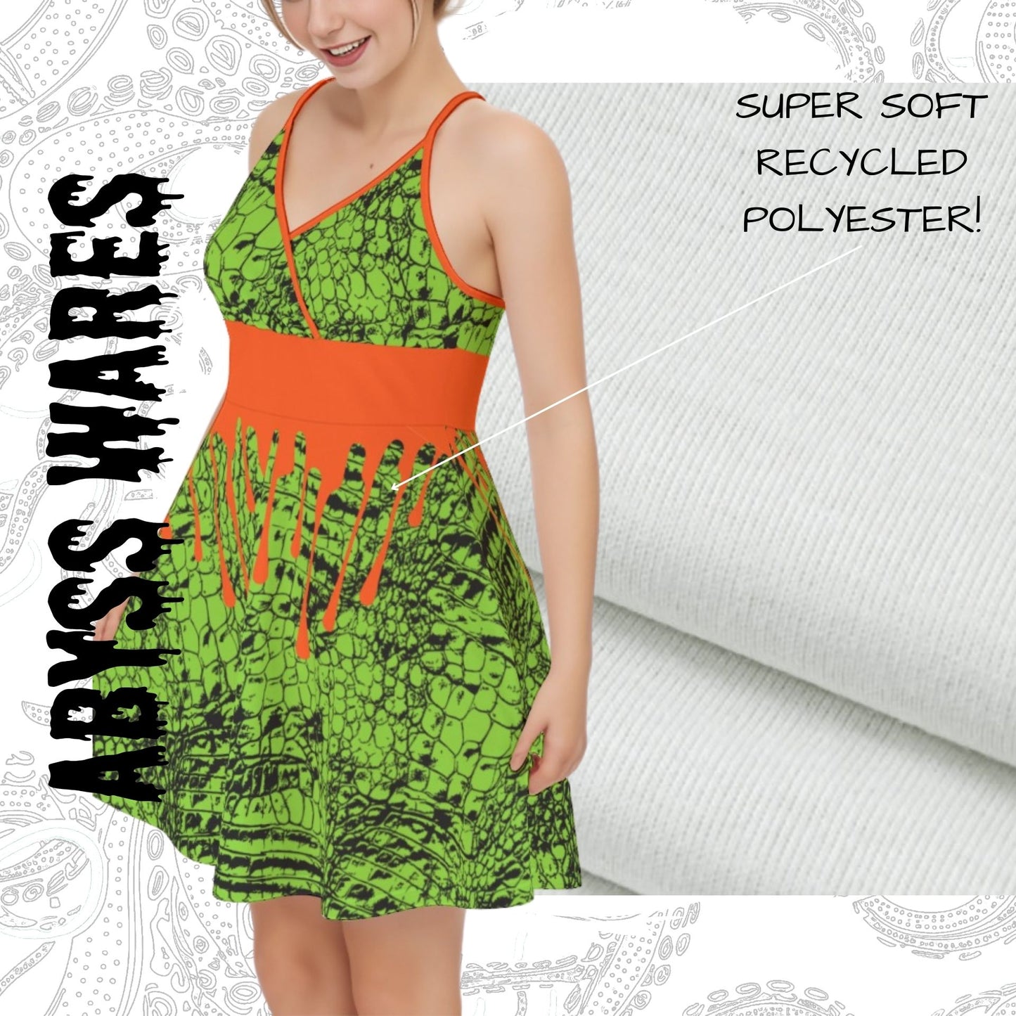 Drip Croc Lizardfolk Sundress