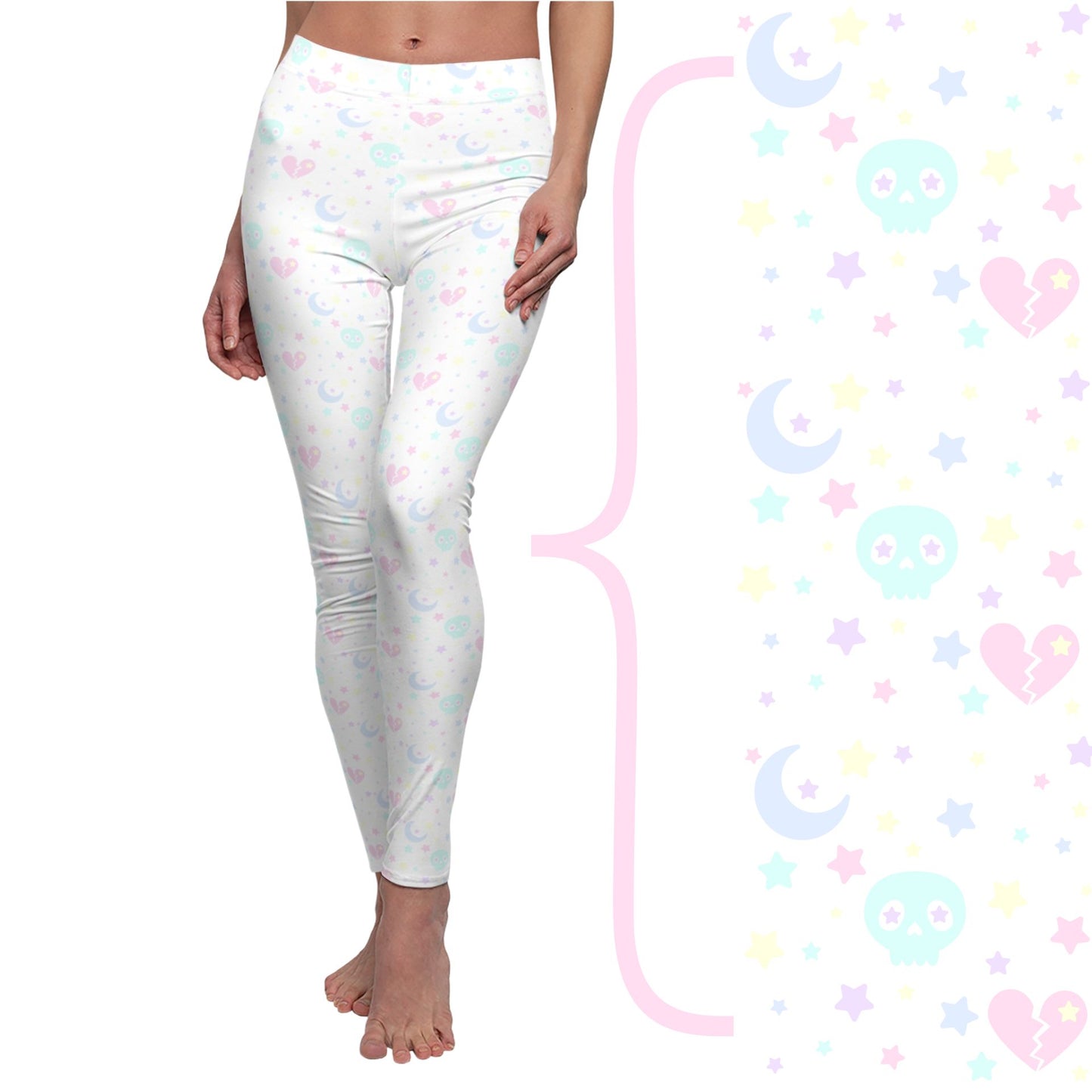 Skulls n Stardust Leggings