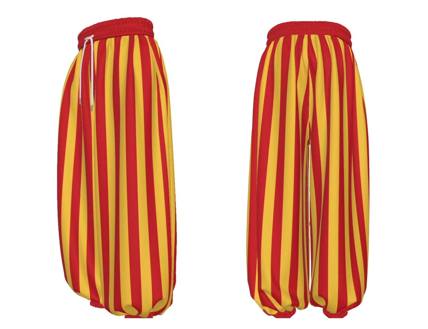 Sun Stripe Clown Pantaloons