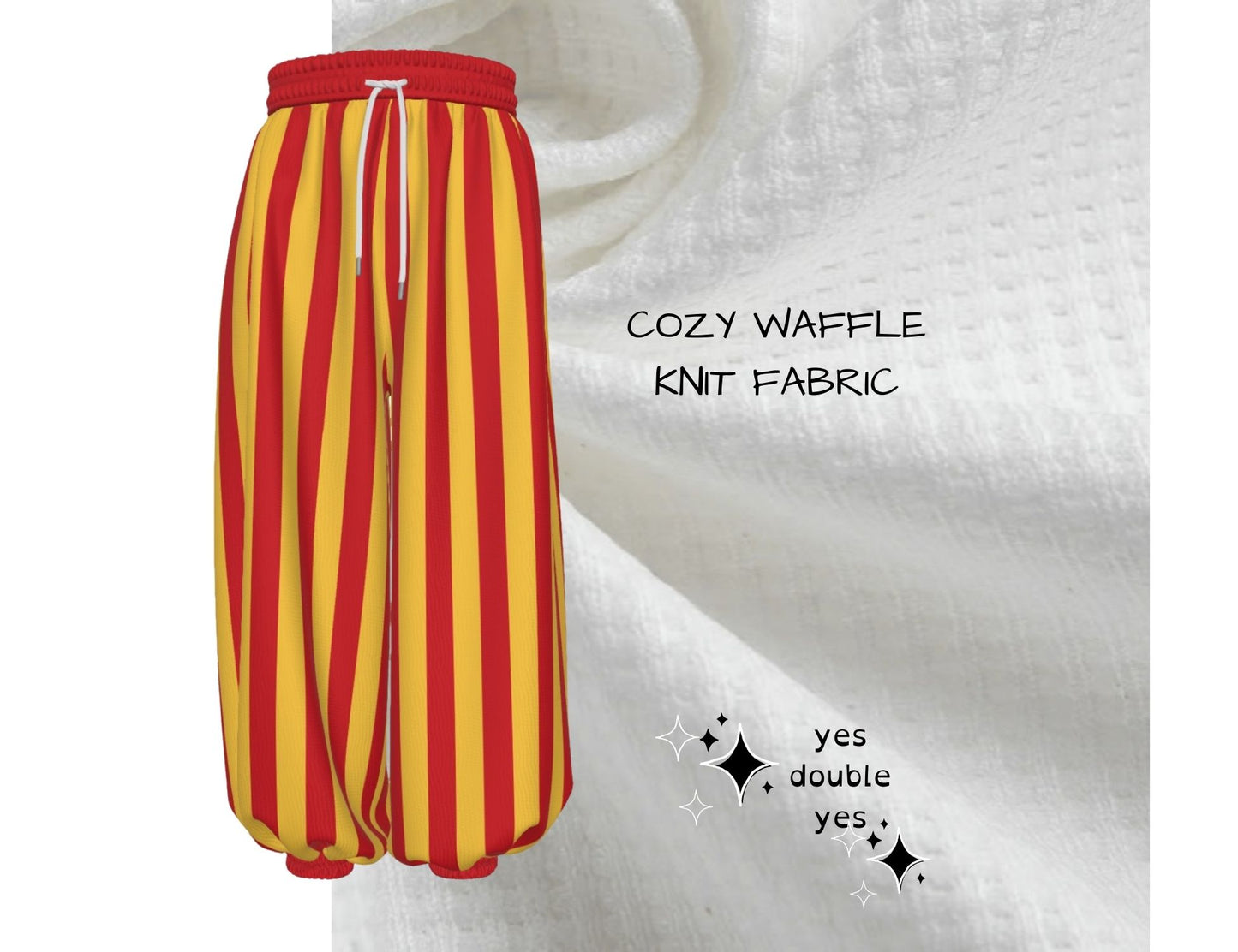 Sun Stripe Clown Pantaloons